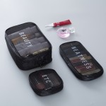 收纳包网眼透气化妆包数码收纳整理包旅行便携药包韩国